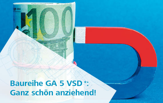Prospekt Baureihe GA 5 VSD+